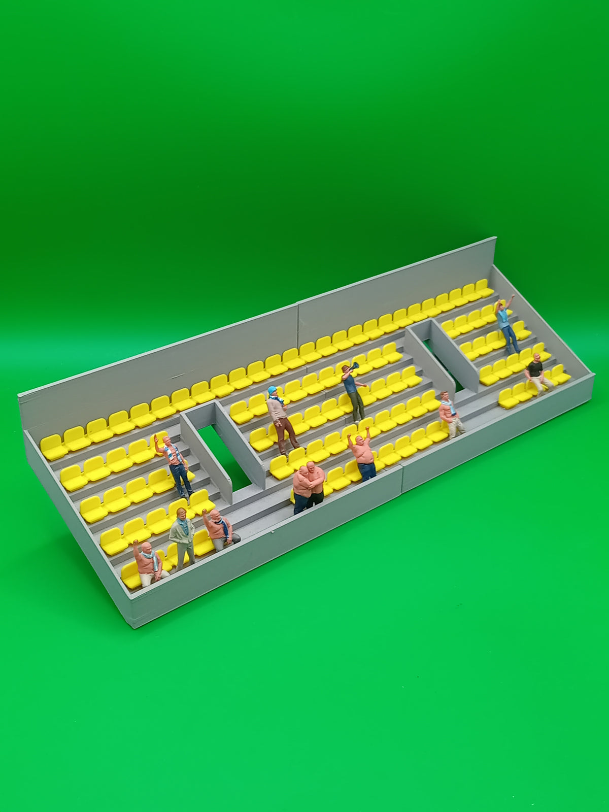 Subbuteolab linea stadio gradinata - seggiolina giallo