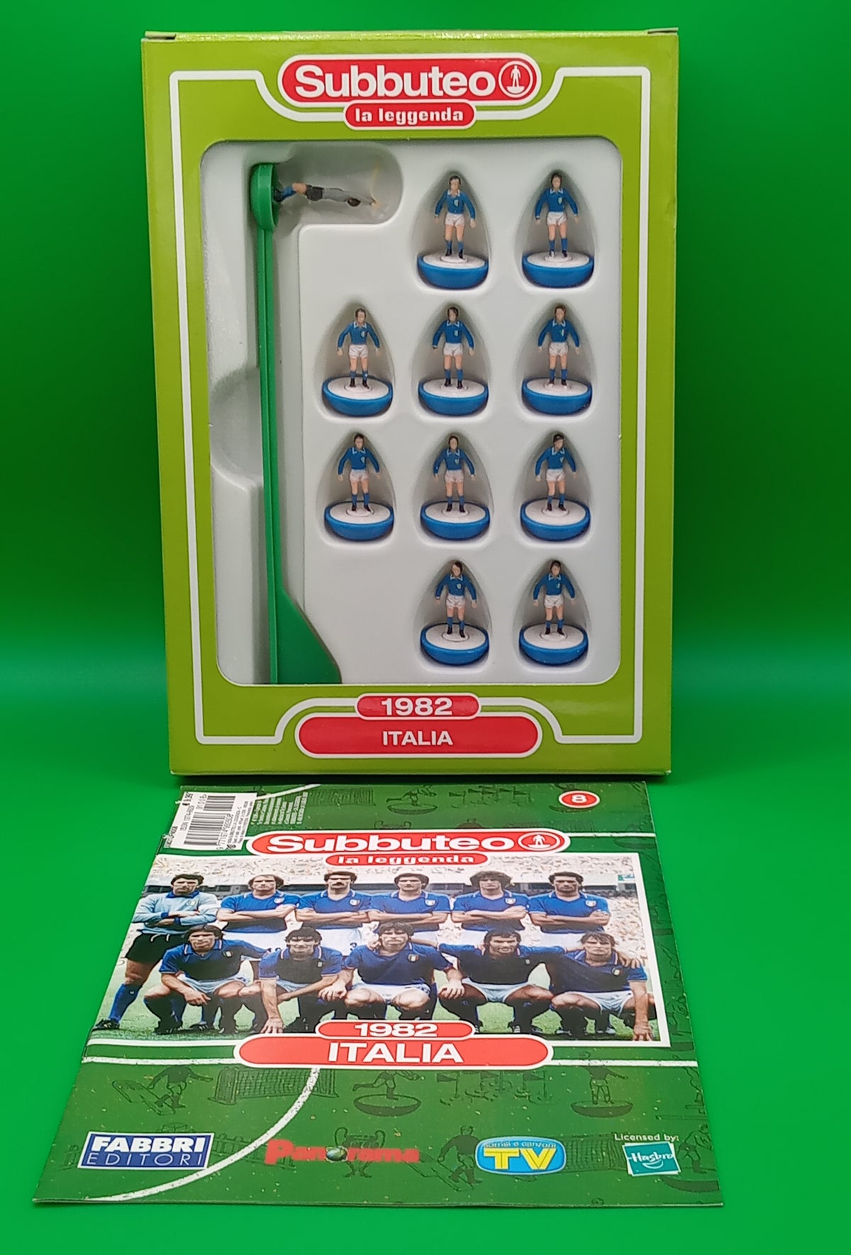 Subbuteo 'serie la leggenda lw' Italia 1982 con libretto