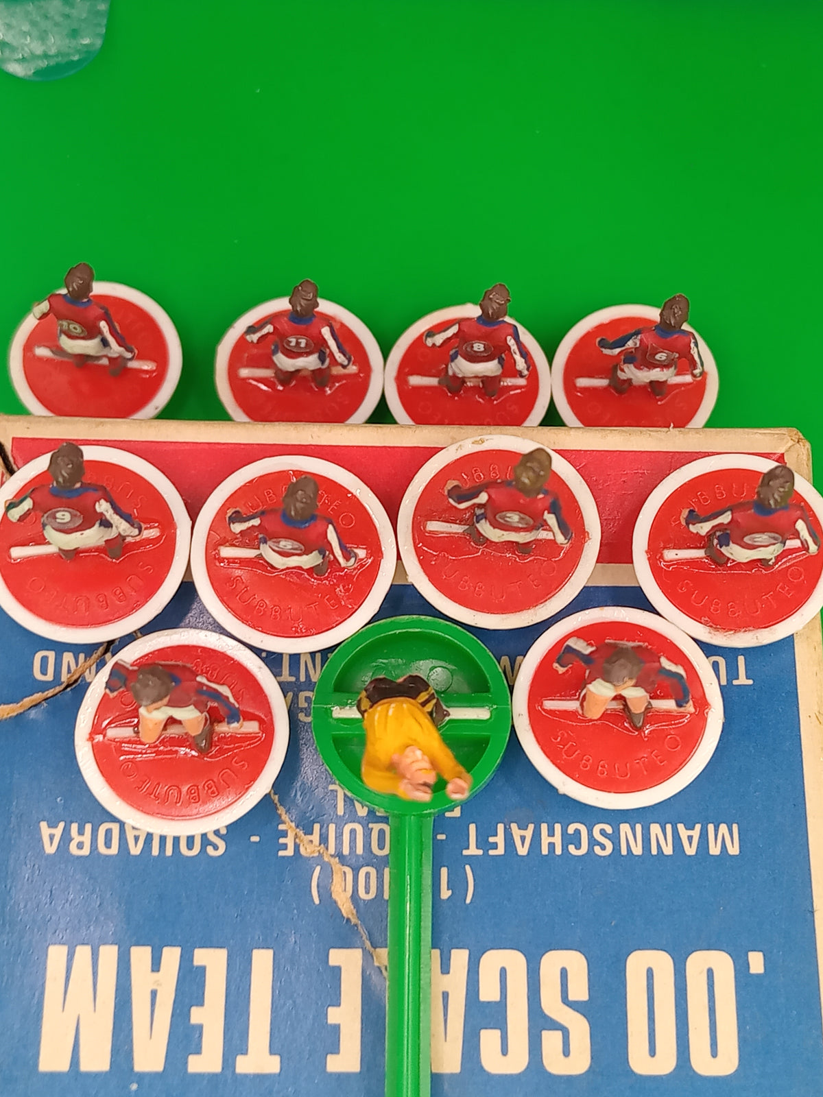 Subbuteo squadra hw Inghilterra 2nd ref 321 box C500