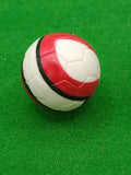 Subbuteo pallone standard Pro - bande rosso/nero