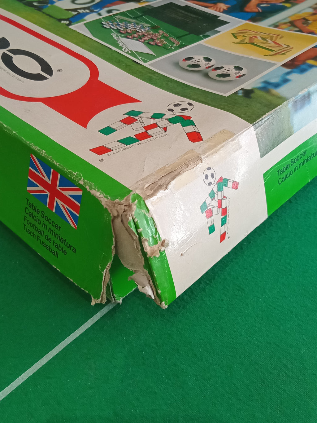 Subbuteo set box Italia '90