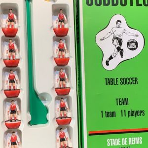Subbuteo squadra hw vintage leggenda Stade De Reims 1955/56  - con libretto