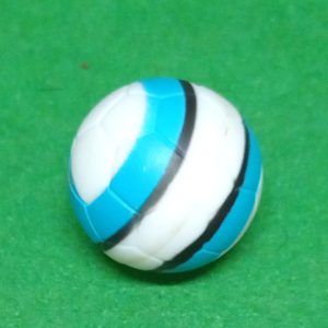 Subbuteo pallone a bande - nero/azzurro