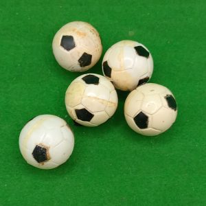 Subbuteo set 5 palloni match 'continental balls' C127