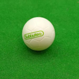 Subbuteo pallone standard con logo - verde