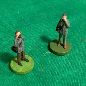 Subbuteo personaggio stadio - fotografo in scatto