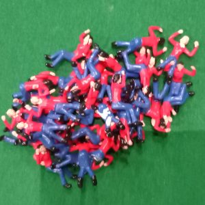 Subbuteo spettatori stadio machine painted