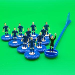 New Subbuteo squadra base piatta divisa blu