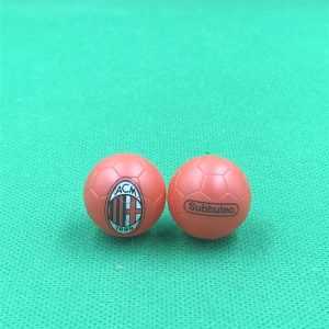 Subbuteo pallone Milan colore rosso