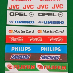 Subbuteo set replica pannelli bordocampo