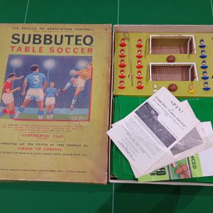 Subbuteo scatola gioco Club Edition anni '60 - miniature winged
