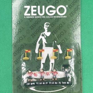Zeugo kit arbitrale divisa rossa con bandierine