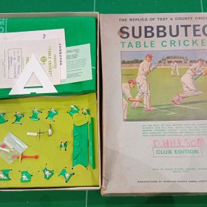 Subbuteo cricket scatola gioco Club Edition